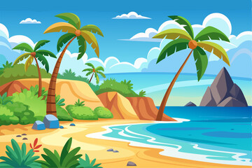  Perfect for summer, vacation, travel, tourism, and nature themes in web design, advertisements, and educational materials.