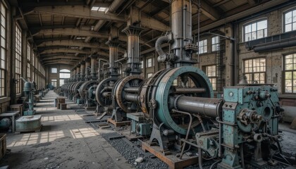Exploring the Remnants of an Abandoned Industrial Powerhouse