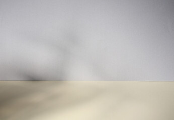 minimal paper background with soft shadows and lights