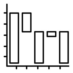 Waterfall Chart Icon