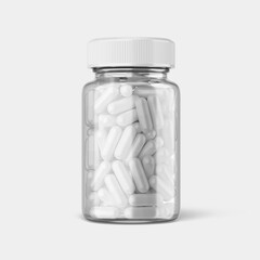supplement bottle mockup