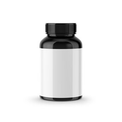 supplement bottle mockup