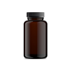 supplement bottle mockup