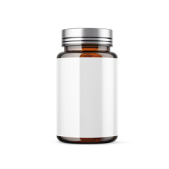 supplement bottle mockup