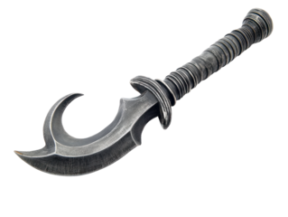 Curved Ancient Sword