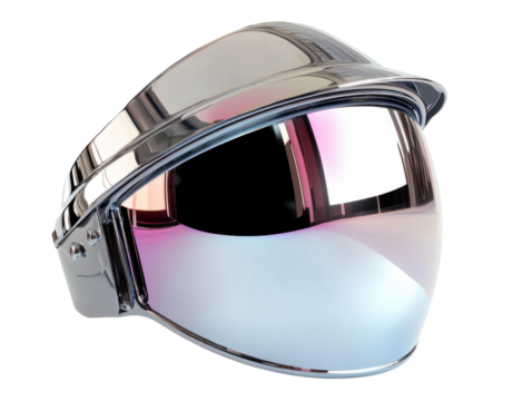 Futuristic Visor Helmet