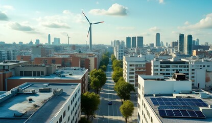 Balanced Urban Sustainability: Soft Daylight on Clean Energy Infrastructure