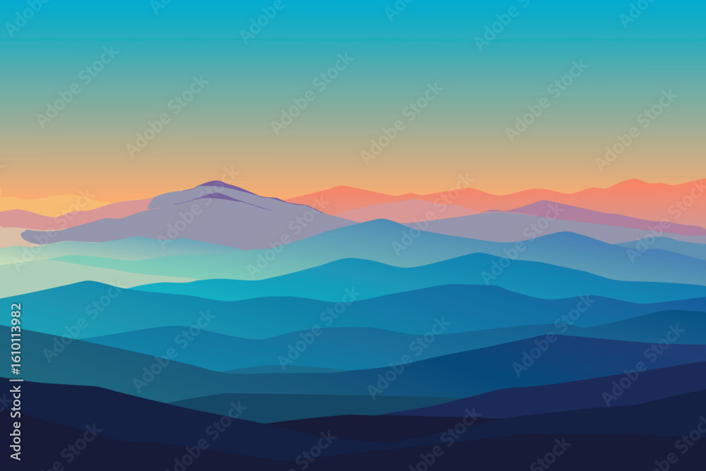 Poster soft minimalist gradient background design with subtle color transitions and clean aesthetic
