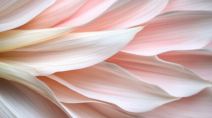 Obraz premium Delicate flower petals in soft pink hues create serene and calming atmosphere