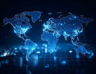 Holographic World Data Map