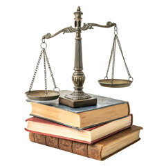 Justice Scale with Books