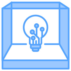 Rubber Duck Blue Icon