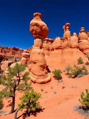 Red Rolling Hoodoos at Vermilion cliffs Arizona