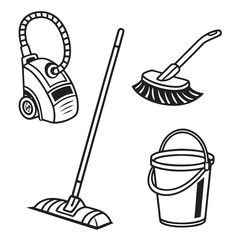 Cleaning tools vacuum broom mop bucket vacuum cleaner