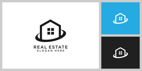 home Logo Design Template vector
