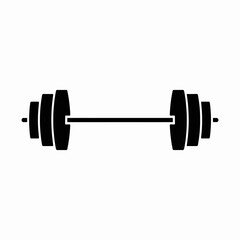 dumbbell isolated on white background