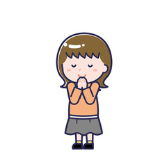 私服の10代／ななめ／女性 24