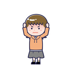 私服の10代／ななめ／女性 27