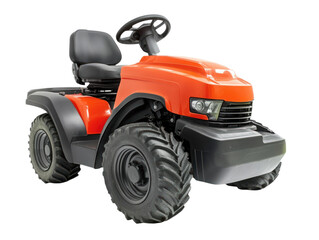 Red Ride-On Lawn Mower