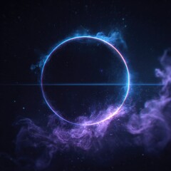 Obraz premium Abstract cosmic ring