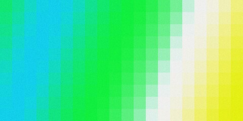 abstract background green yellow blue and white.bright colors with a noisy texture