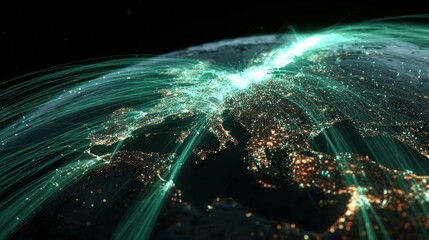 Global network of connections (2)