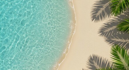 palm trees on the beach