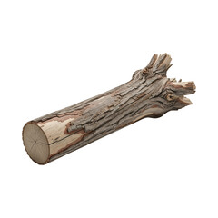 Fototapeta premium Rustic Timber: An inviting close-up showcases a weathered section of timber, revealing the textures and intricacies of its natural, untouched character. 