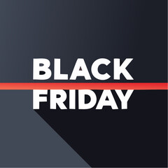 Black Friday Advertising: A striking geometric composition advertises the biggest sale event of the year, with bold typography and modern design.