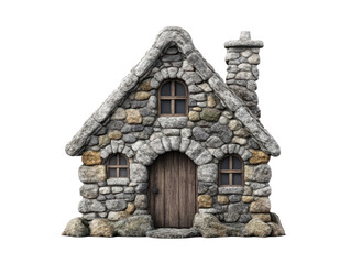 Stone Cottage Illustration