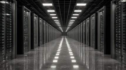 Dark server room interior (1)