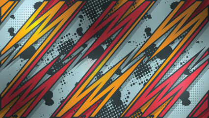 Grunge Comic Speed Line Background