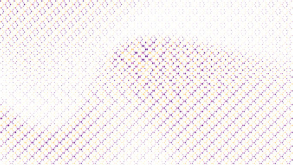 Pastel Geometric Halftone Background