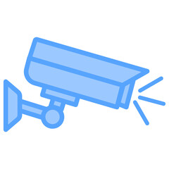 Cctv Blue Icon