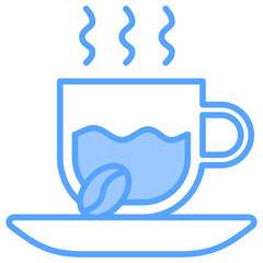 Coffee Blue Icon