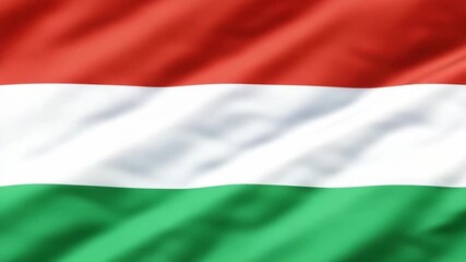The national flag of bulgaria, featuring white, green, and red horizontal stripes, flutters elegantly in the breeze.