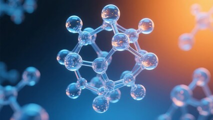 Molecular Structure in Gradient Lighting