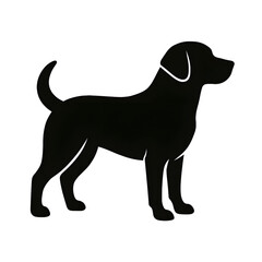 ‎Create a dog vector style with white background