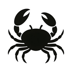 ‎Create a crab vector style with white background