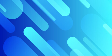 Bright blue geometric background with diagonal gradients, perfect for energetic tech themes, banners