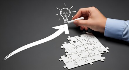 Drawing the Path to Innovation A Conceptual Metaphor for Business Growth and Problem Solving with a Puzzle