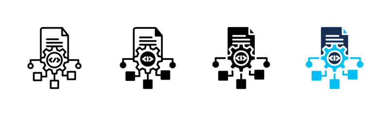 Framework icon sheet multiple style collection