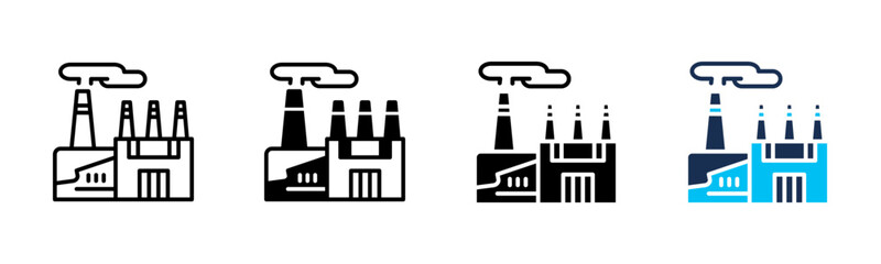 Factory icon sheet multiple style collection