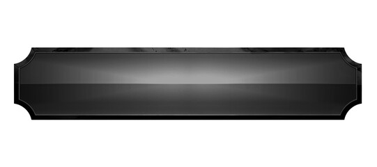 高級感のある黒色のフレーム　E	