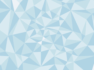 青のポリゴン背景のイラスト