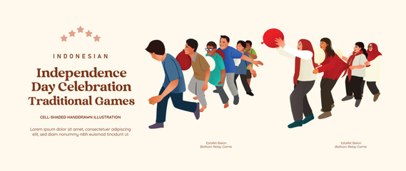 Illustration of an Isolated Indonesian Cultural Asset