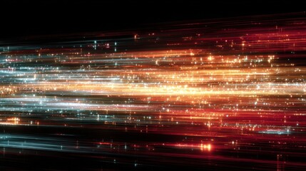 Fototapeta premium Abstract light streaks