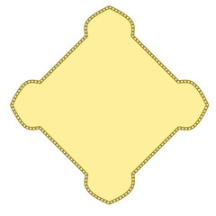 Islamic border frame, Islamic ornament frame