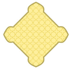 Islamic border frame, Islamic ornament frame