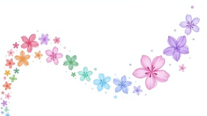 floral background with flowers